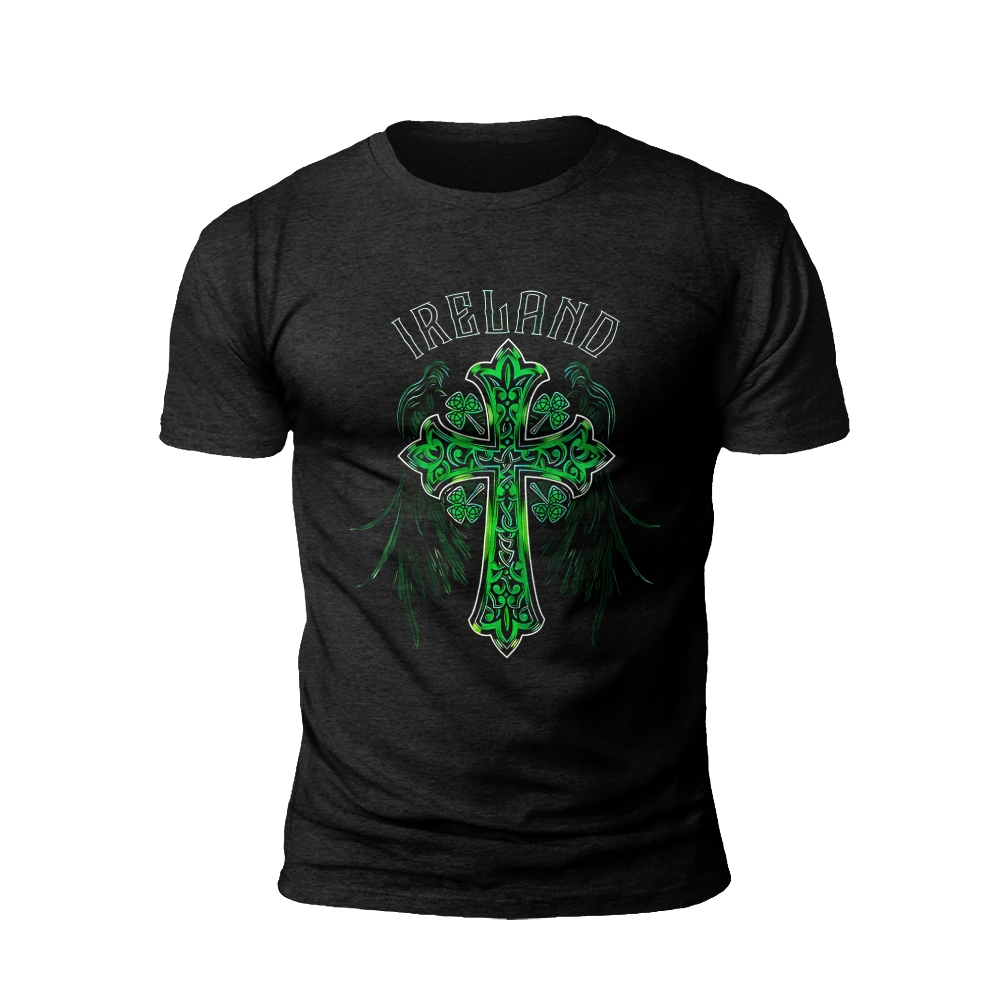 Irish Celtic Cross T-Shirt