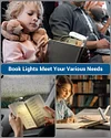 📖USB Rechargeable Book LED Light with Clip for Reading in Bed-BUY 3 GET 15% OFF