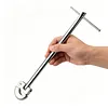 11 Inch Plumbers Wrench Adjustable Plumbing Wrench Capacity of 5/16inch To 1-1/8inch Tap Nut Spanner for Hard To Reach Spaces (Silver)