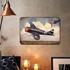 Airplane - Metal Tin Signs(8*12Inch/12*16Inch) - Garage