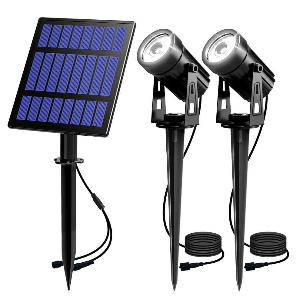 Solar Powered Spotlight