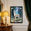 Diamond Painting-DIY Special Shaped Drill Pearl Painting Deer(30x40cm)