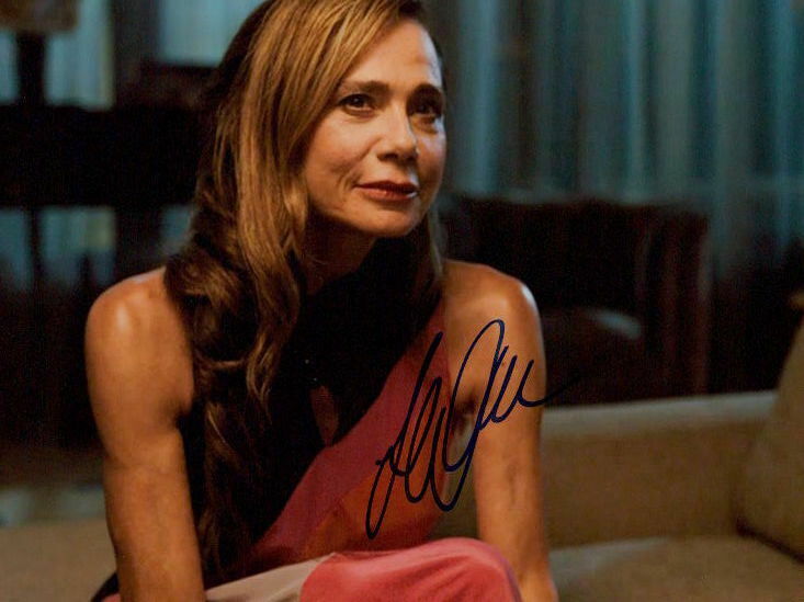 Lena Olin (Riveria) signed 8x10 Photo Poster painting in-person