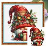 Christmas Gnome Gifts-11CT Stamped Cross Stitch 40*40cm/15.75*15.75in tapestrymarket