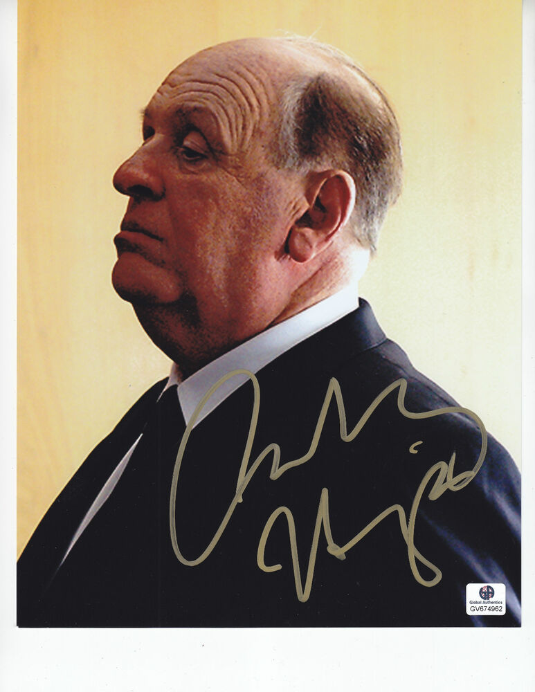 ANTHONY HOPKINS - ALFERD HITCHCOCK - signed 8x10 GAI