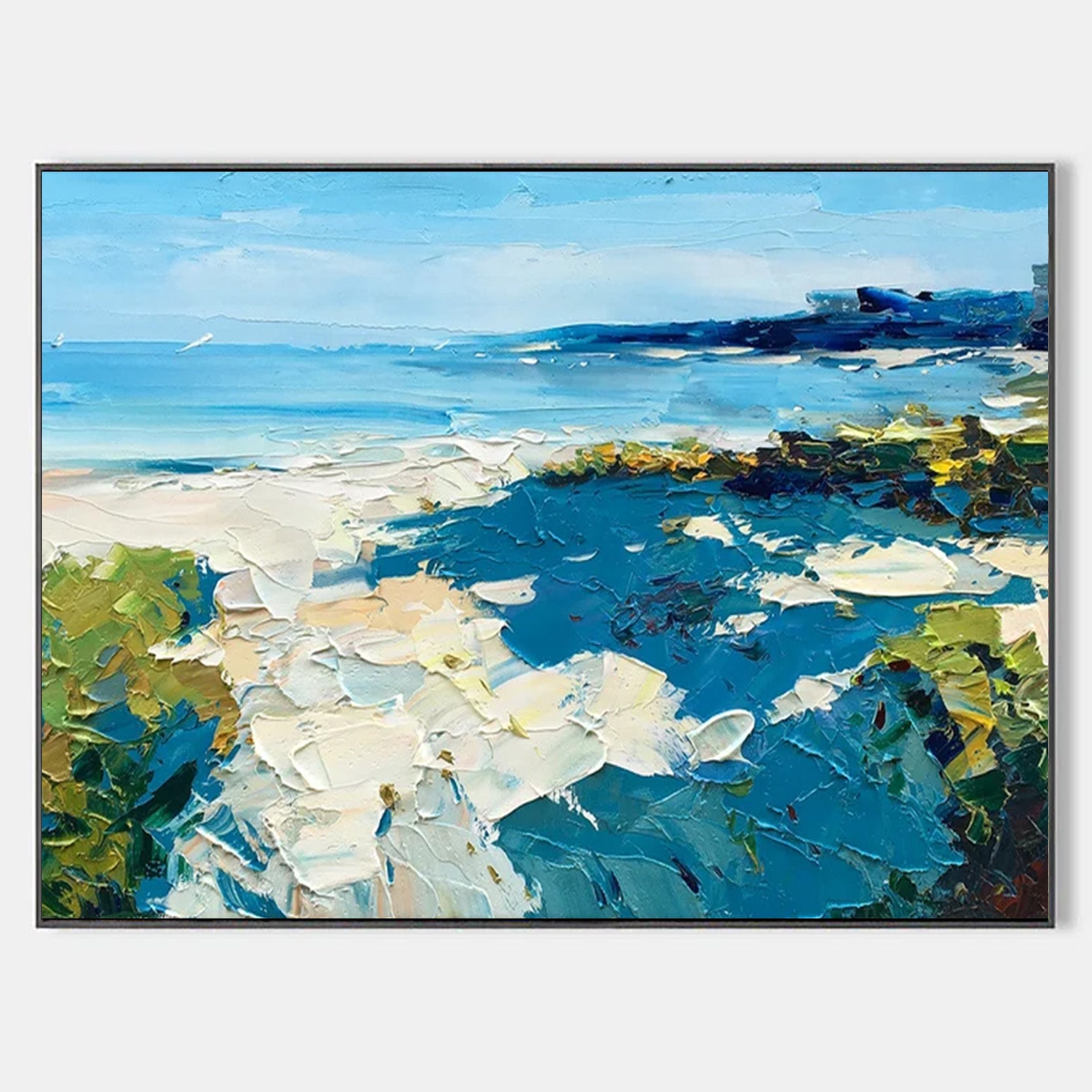 Arabelart Modern Impressionist Oil Painting, Hand-Painted AR559