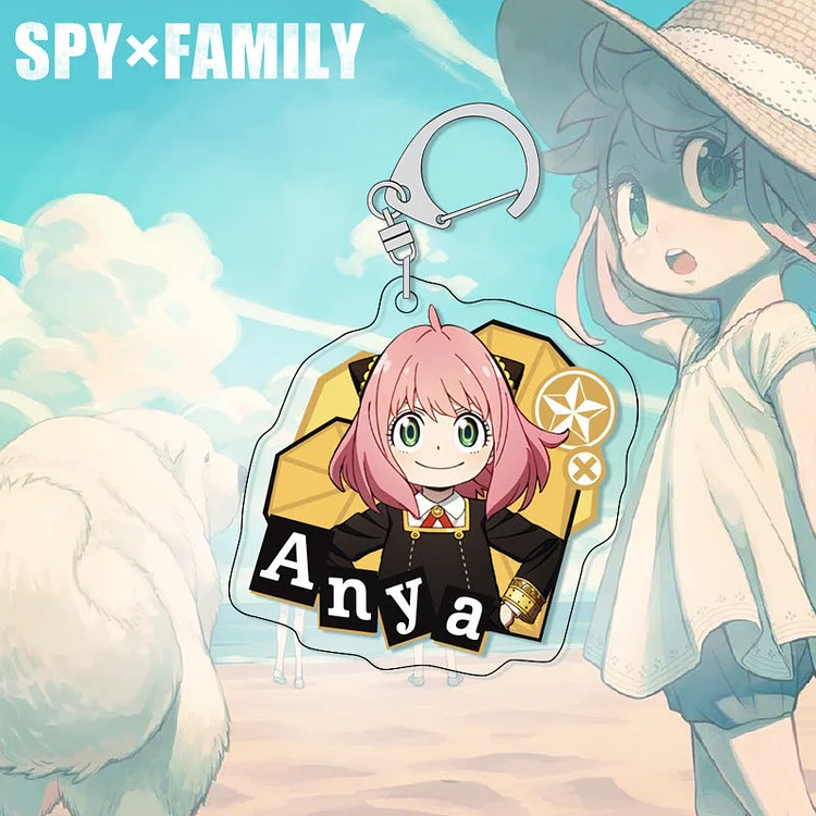 Cute Family Acrylic Keychain*Series 6