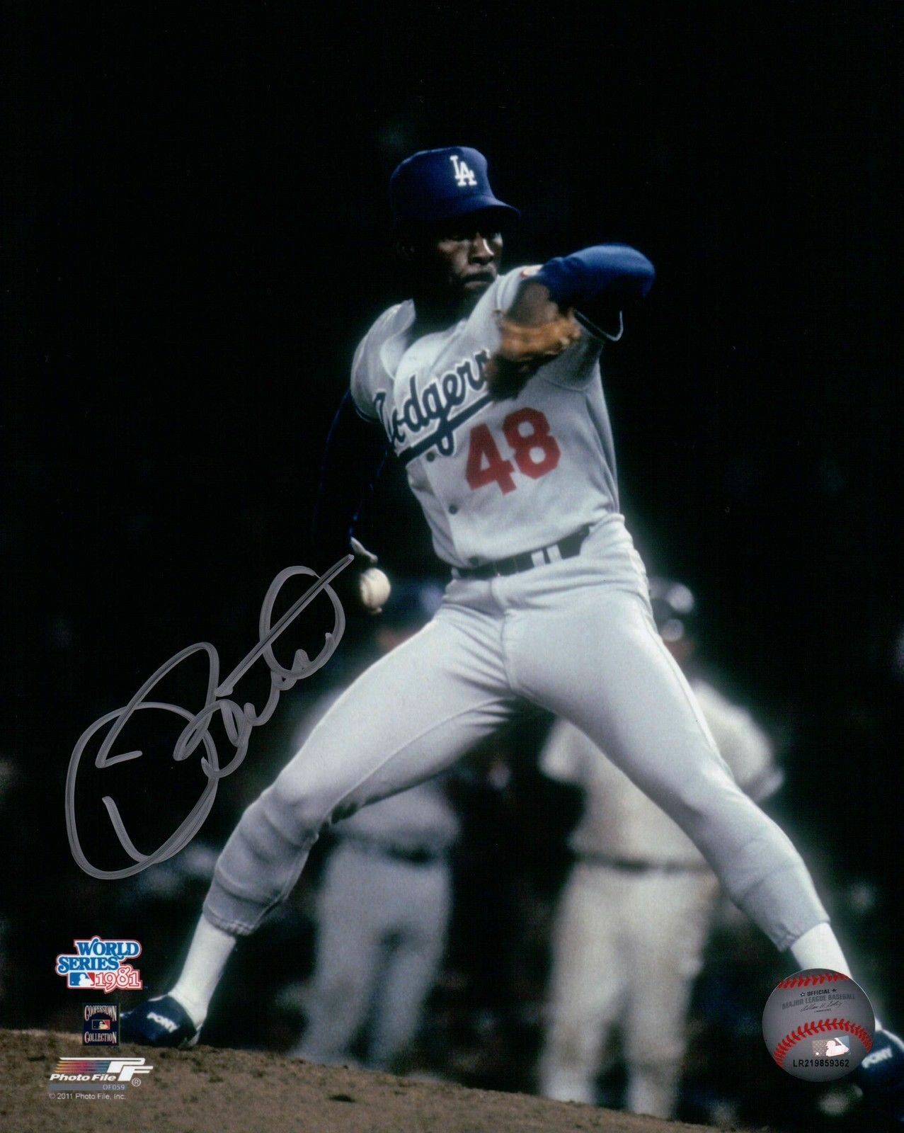 Dave Stewart Signed 8X10 Photo Poster painting Autograph 1981 World Series Dodgers Auto w/COA