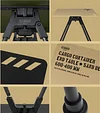 CARGO Container End table /All in one folding style / camping table