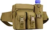 Taktisch Hüfttasche mit Flaschenhalter Militärisch Bauchtasche Wasserdicht Gürteltasche MOLLE Wasserflasche Halter Multifunktional für Damen Herren Wandern Laufen Camping Trekking, Schwarz