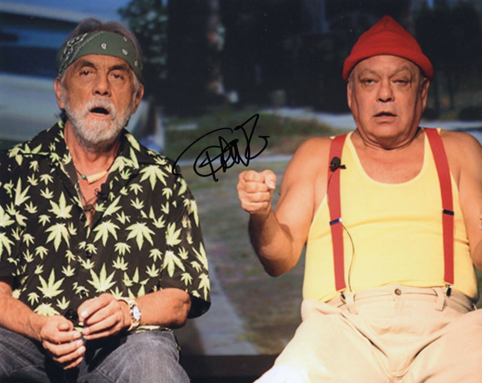 Tommy Chong Signed 8x10 Photo Poster painting w/COA Up In Smoke #6