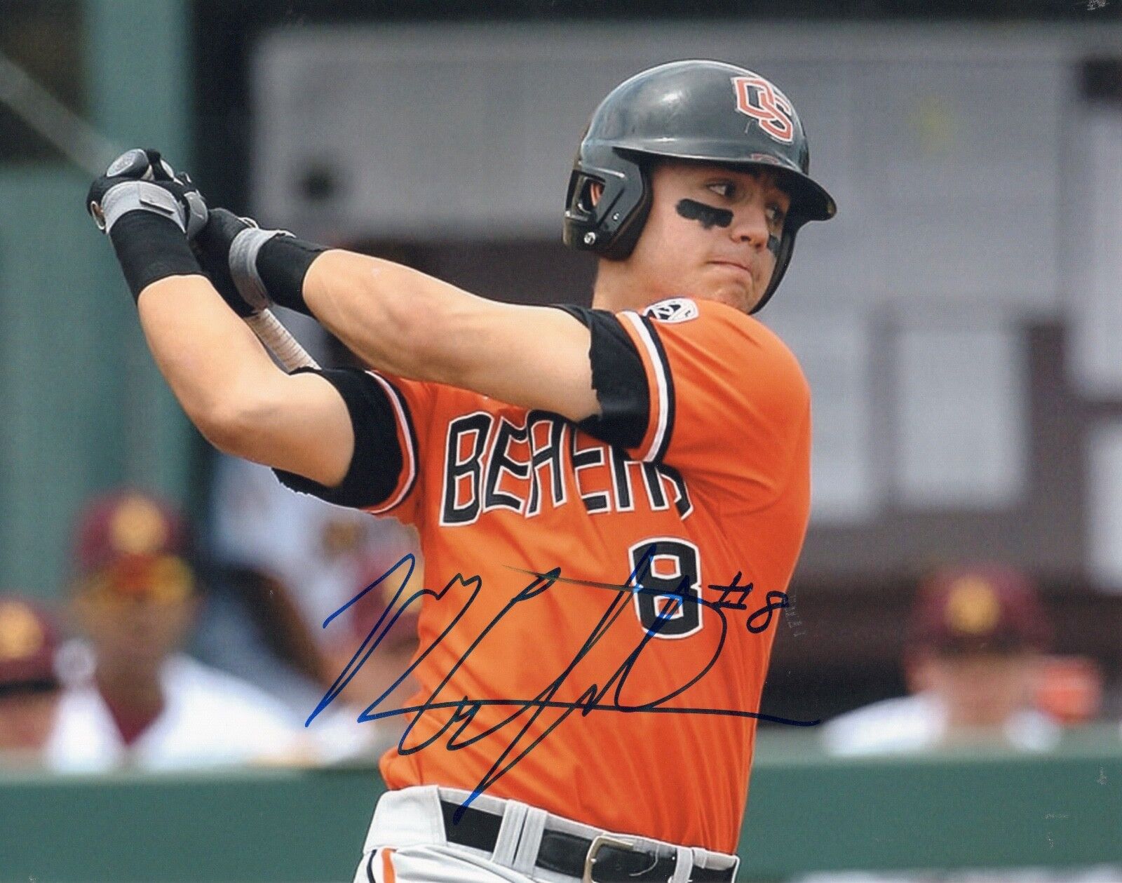 MICHAEL CONFORTO Signed Autographed 8x10 Photo Poster painting Oregon State Beavers Mets COA 2