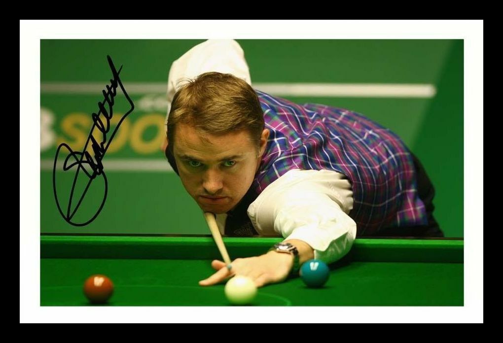 Stephen Hendry Autograph Signed & Framed Photo Poster painting 1