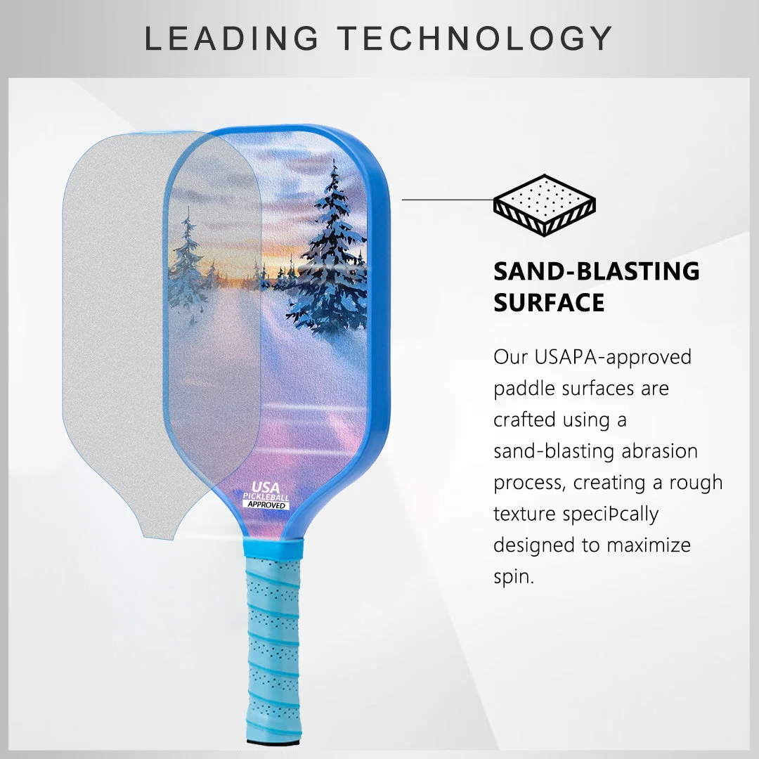 Original Paddle (16mm) T700 Sandblasted Carbon Fiber-Daybreak Dream