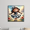 Diamond Painting -DIY Round Drill Girl