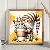 Coffee Bean Gnome-Full Round Diamond Painting 30*30CM