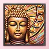 Buddha-11CT Stamped Cross Stitch 40*40cm tapestrymarket