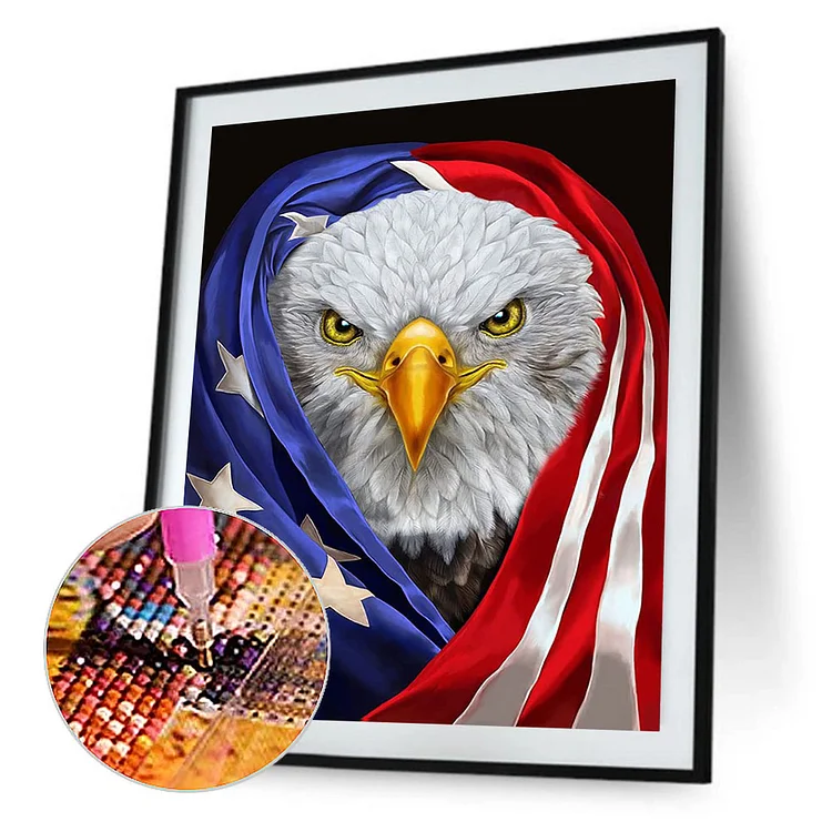 5D Diamond Painting Bird Eagle Party Decoration Diamond Art Tools