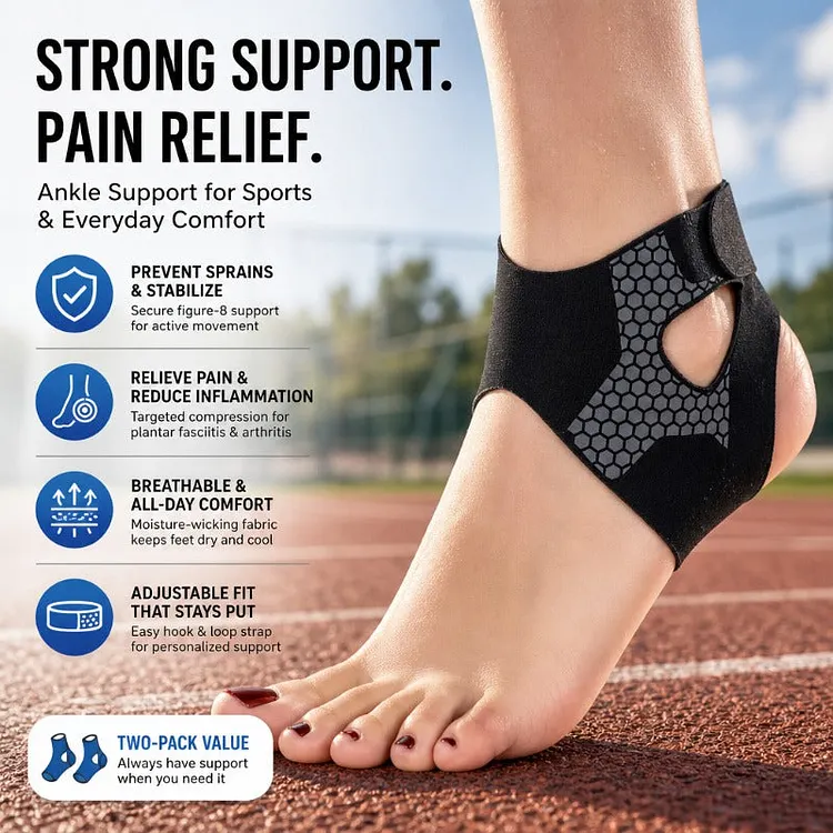 Anti-Sprain Sports Ankle Support