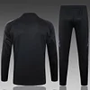 Joyfball 2024/2025 Germany Half-Pull Training Suit Black Football Shirt 1:1 Thai Quality