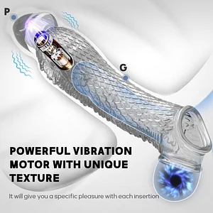 Powerful Vibration Penis Extender For Couples