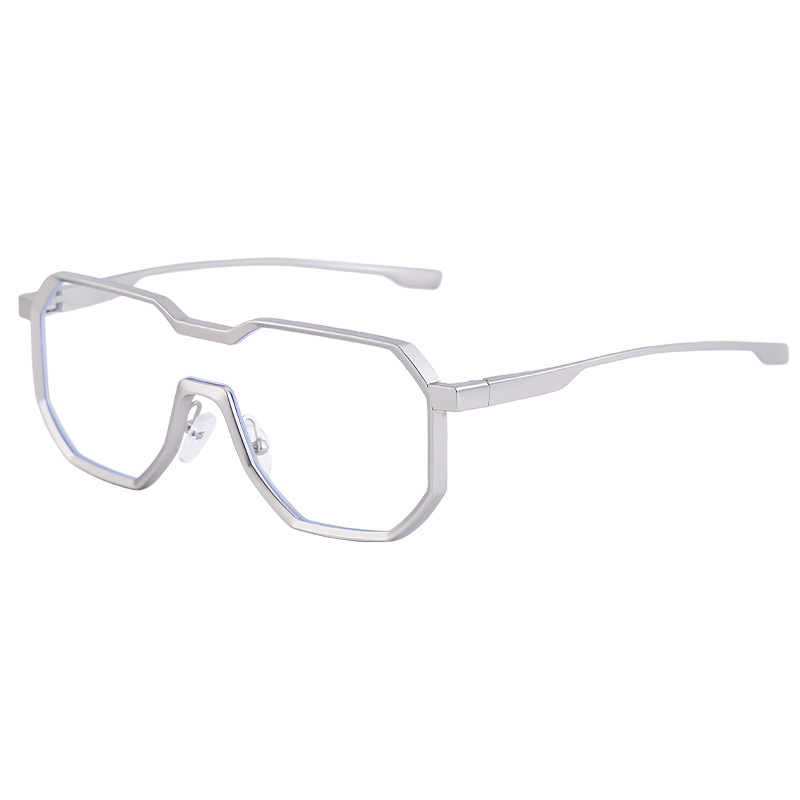 Irregular Steampunk Sunglasses Metallic Sunglasses