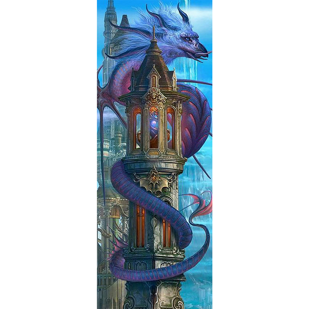 

Dragon - Round Drill Diamond Painting - 30*80CM (Big Size), 501 Original