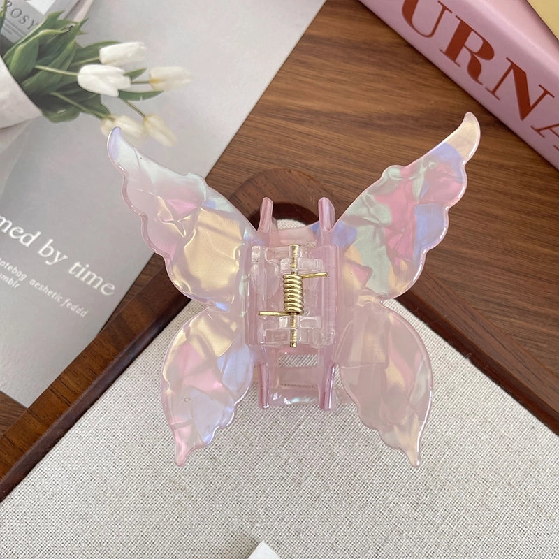 Women’s IG Style Sweet Artistic Butterfly Acetic Acid Sheets Hair Claws