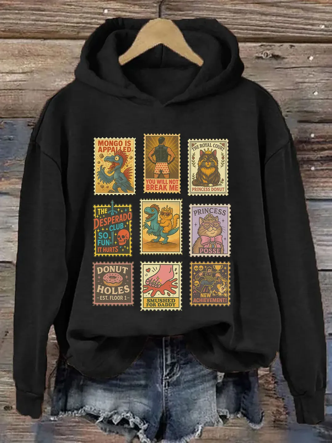 Vintage Stamp Hoodie