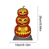 DIY Diamond Painting Wooden Desk Tabletop Ornament Kit (Halloween Pumpkin)