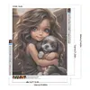 Little Girl-Full Round Diamond Painting 50*60CM