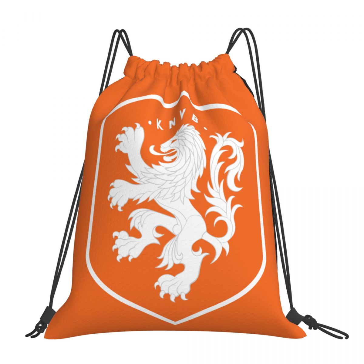 Netherlands National Football Team Foldable Sports Gym Drawstring Bag