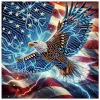 Diamond Painting-DIY Crystal Rhinestone Flag Eagle