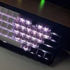 &ldquo;Love&rdquo; transparent side-engraved translucent keycaps OEM height Wooting ATK68 magnetic axis PC translucent keycaps