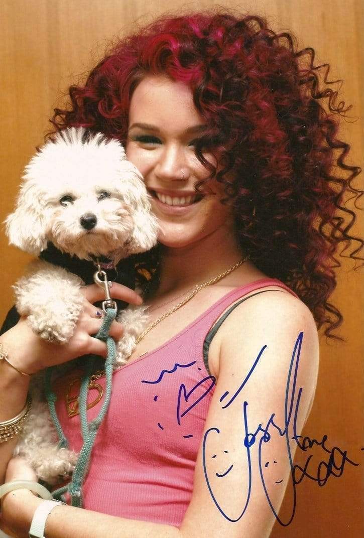 Joss Stone SINGER - SONGWRITER and ACTRESS autograph, In-Person signed Photo Poster painting