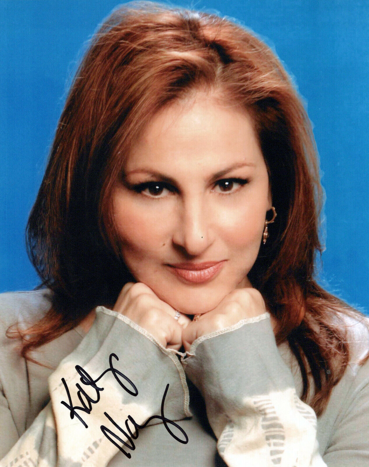 Kathy Najimy glamour shot autographed Photo Poster painting signed 8x10 #3