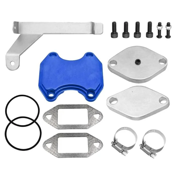 EGR Valve Cooler Delete Kit for 2007.5-2009 Dodge RAM 2500 3500 4500 5500 6.7 Cummins Diesel