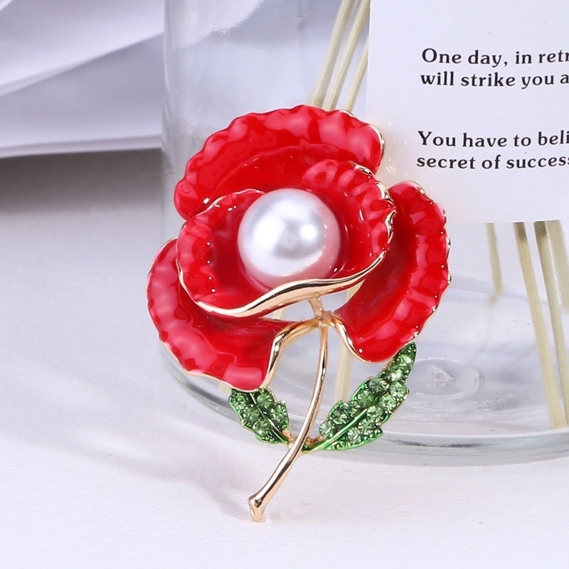 Korean Style Pin Flowers Alloy Women’s Brooches