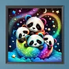 Diamond Painting -DIY Round Drill Panda(40x40cm)