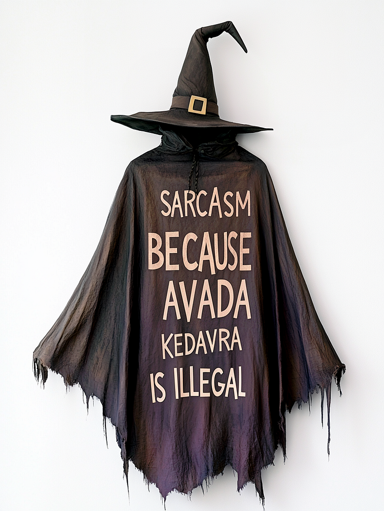 HARRY POTTER AVADA KEDAVRA SPELL Cape 9776