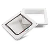 Cat Flap Door with 4 Way Security Lock Cat Dogs Flap Doors Cat Puppy Safety Gate