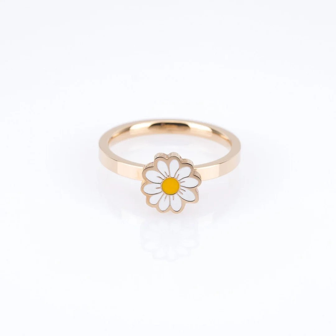 Daisy Anxiety Fidget Ring