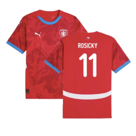 Tschechien Tomas Rosicky 11 Home Trikot EM 2024