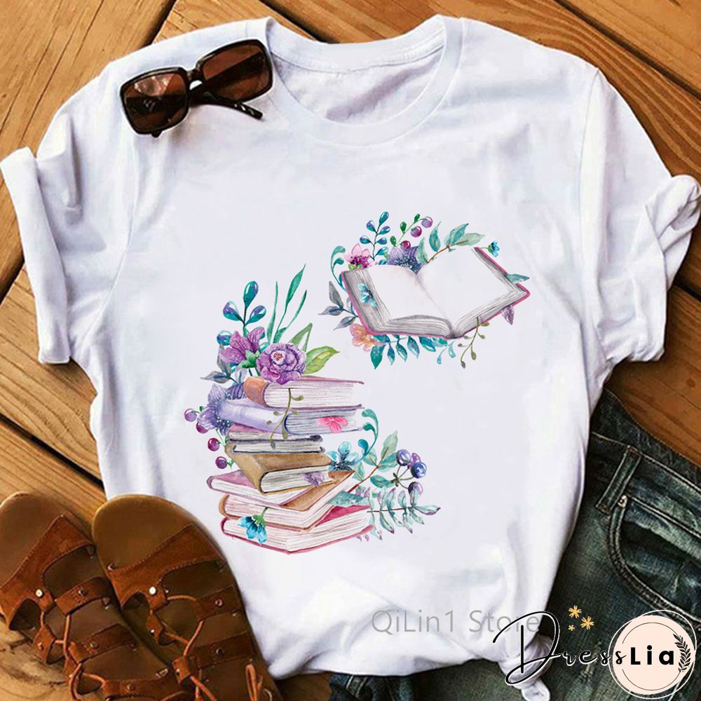 My Weekend Is Booked Women's Graphic T Shirts Summer Top Female T-Shirt Girls Student Book Lover Birthday Gift White Tshirt Tees