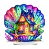 Diamond Painting Seashell House Desktop Ornaments for Home Office Decor