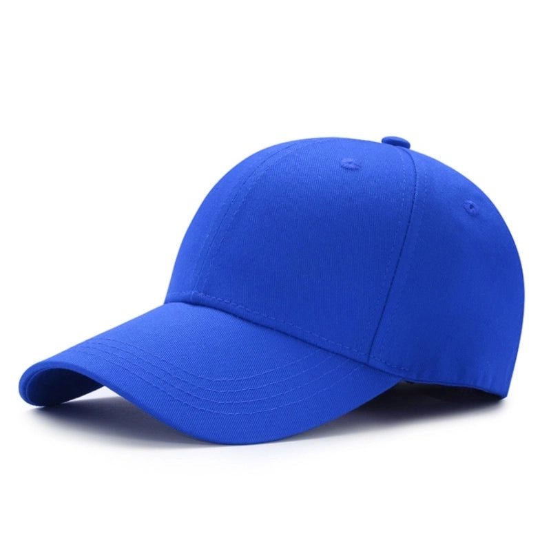 Unisex Minimalist Solid Color Curved Eaves Baseball Cap