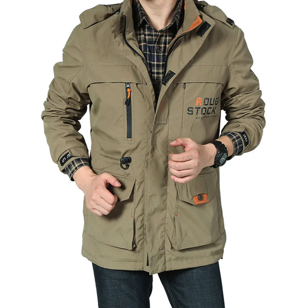 Smiledeer Autumn Men's Outdoor Windproof Casual Jacket