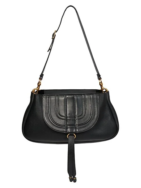 Chloé Marcie Leather Shoulder Bag
