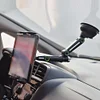 Suction Cup Car Dashboard Windshield Phone Holder Folding Cell Phone Support