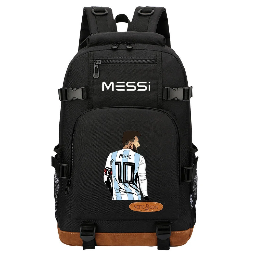 Buzzdaisy Score a Goal with our Lionel Messi Themed Backpack - Perfect for School and Sports!